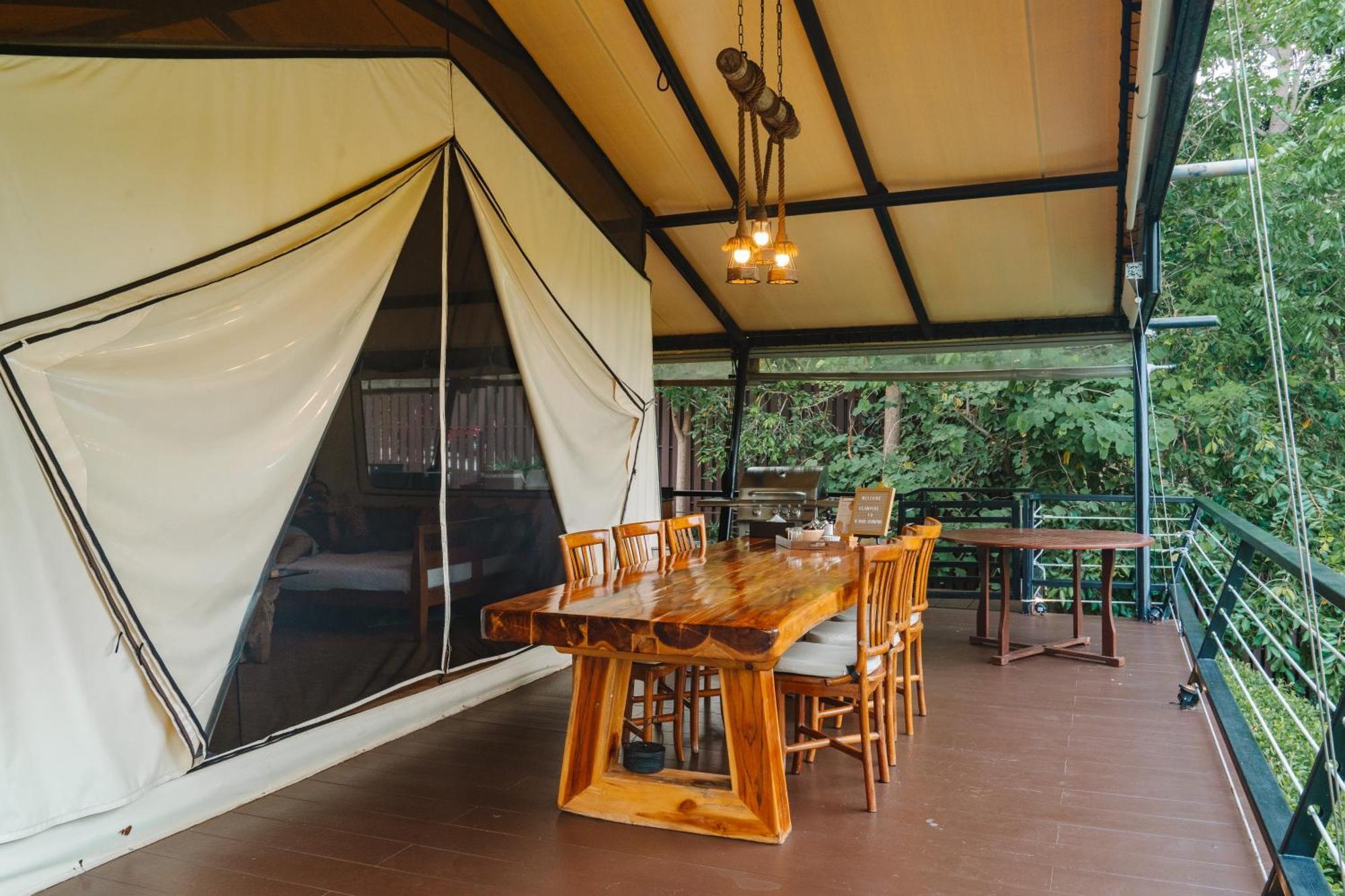 Hotel Te Mata Glamping Nong Nam Daeng Esterno foto